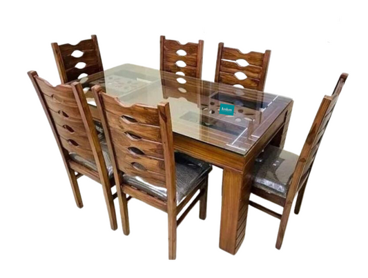 Six Seater Teakwood Dining table