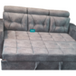 Three seater Grey color Fabric Sofa Cum Bed  LSC016