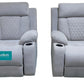 3+1+1 Light Grey color Recliner Sofa LRS001