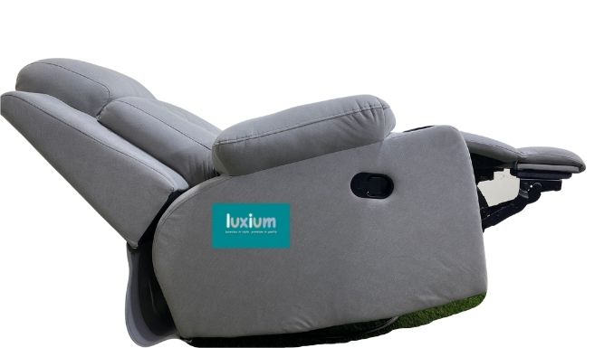 3+1+1 Light Grey color Recliner Sofa LRS001