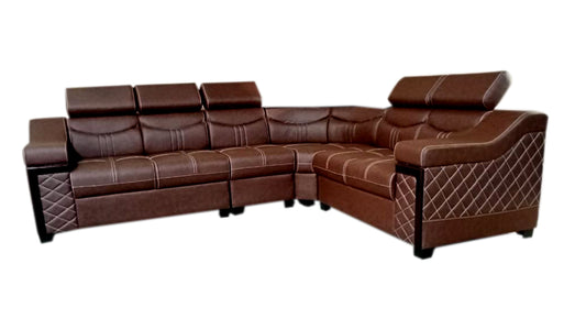 Corner Sofa, Brown Bramble