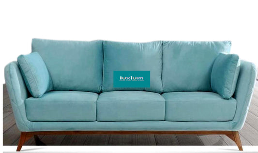 3 Seater Sofa in Sky Blue Colour