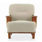 Off white Teakwood sofa five seater LS013